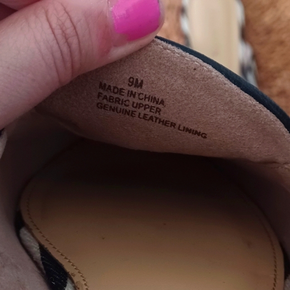 Talbots Striped Ladybug Mules - Picture 5 of 6